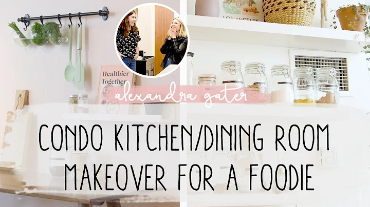 Making Over A Foodie's Dream Cooking Space | Cookbook Storage Ideas