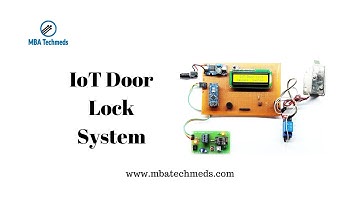 IoT Door Lock using Arduino - Final Year Project Ideas