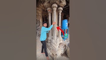 How is it possible?🤯😱 #shorts #ancient #temple #music #pillar #technology #india #ytshorts #reels