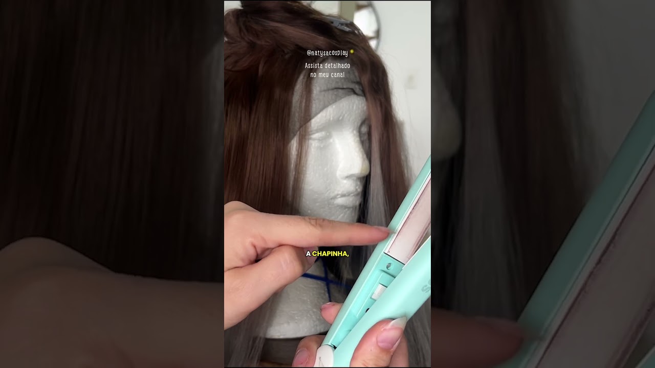 Tingi peruca Front Lace para cosplayy! 😱‼️ #violetsorrengail #fourthwing