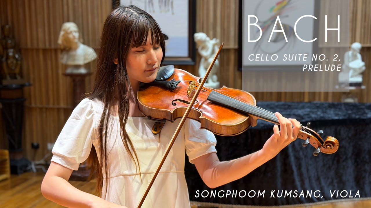 Songphoom Kumsang | BACH - Cello Suite No. 2, Prelude