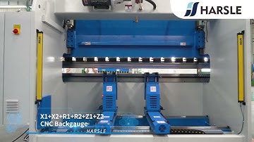8+1 Axis CNC Press Brake Machine With DA-69T