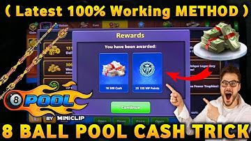 How To Get Pool Cash in 8 Ball Pool 😍 100% Working || - ANKIT XD #8ballpool