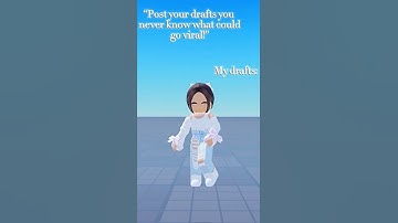 “Post your drafts” My drafts 😭#roblox #trending #whoville #viral #fyp #nose #draft #idk