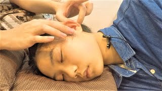 ASMR Ear Massage ASMR (Real person) | Soothing Ear Care