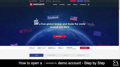 How to Open a Vantage FX Account - A Step By Step Guide for Beginners 🔎