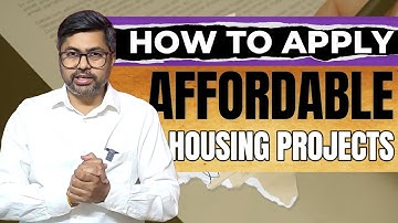 How To Apply Online Application For Affordable Housing Projects | Affordable Housing Project Scheme