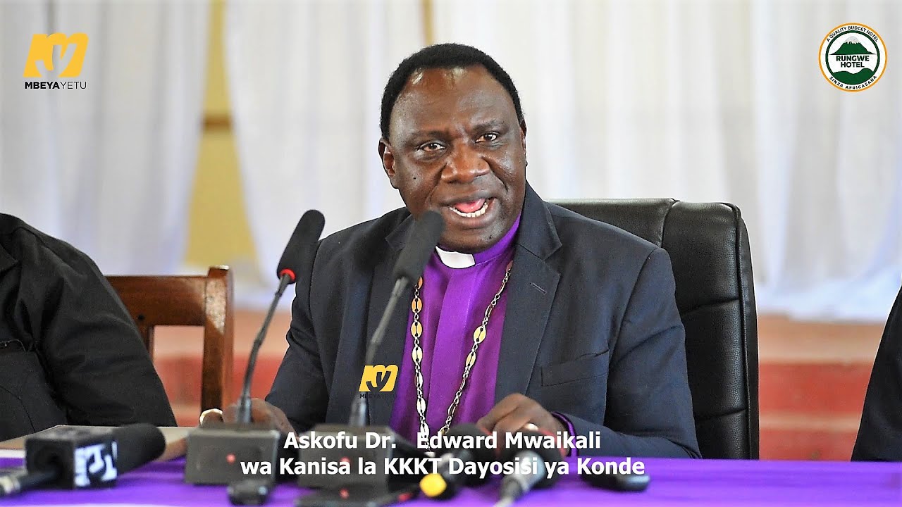 Askofu Dkt Mwaikali KKKT Dayosisi ya Konde afunguka baada ya waumini kuvunja ibada Tukuyu