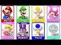 New Super Mario Bros. U Deluxe - All Characters