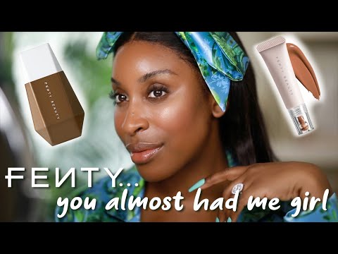 Fenty Eaze Drop + Bright Eye Fix Review | Jackie Aina