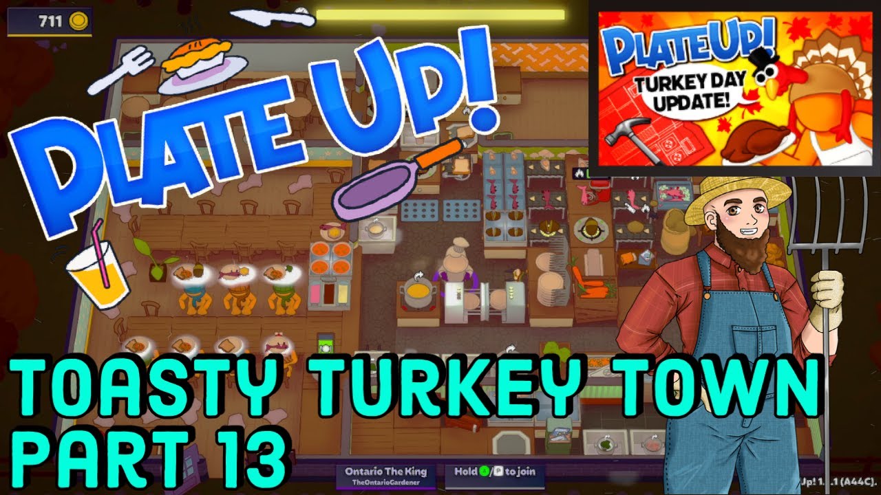 PlateUp! I Toasty Turkey Town - Too Much Toast! I Part 13 I Solo Play # ...