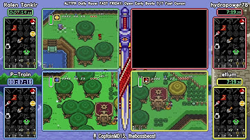 Open Early Boots 7/7 Fast Ganon Oct 18 2019. ALTTP Randomizer Daily Race