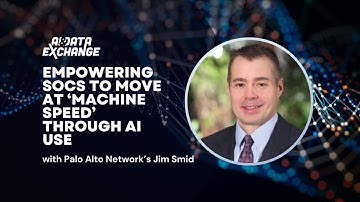 AI & Data Exchange: Empowering SOCs to move at ‘machine speed’ through AI use