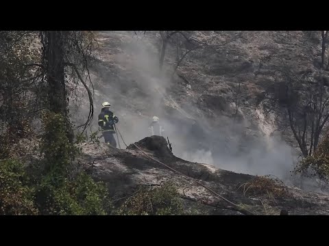 საბერძნეთში ხანძრების ლოკალიზების პროცესში 1300-ზე მეტი მეხანძრე-მაშველია ჩართული