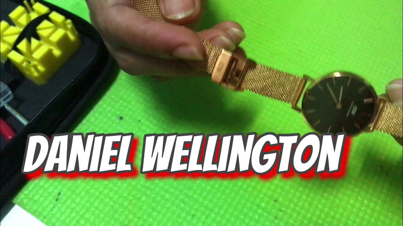 Replace watch battery for Daniel Wellington ซ่อม เปลี่ยนถ่านนาฬิกา
