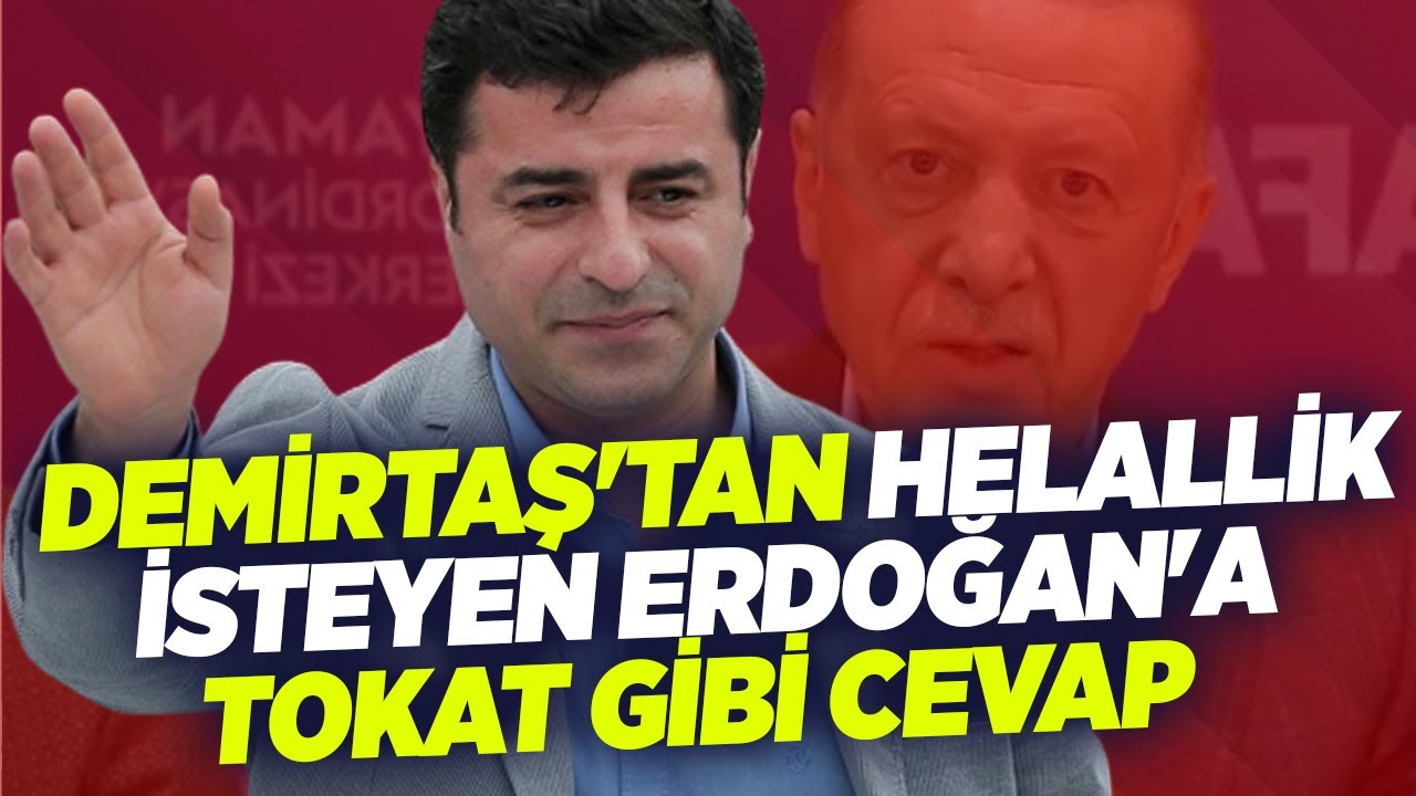 ⁣Selahattin Demirtaş'tan Helallik İsteyen Erdoğan'a Tokat Gibi Cevap! | KRT Haber