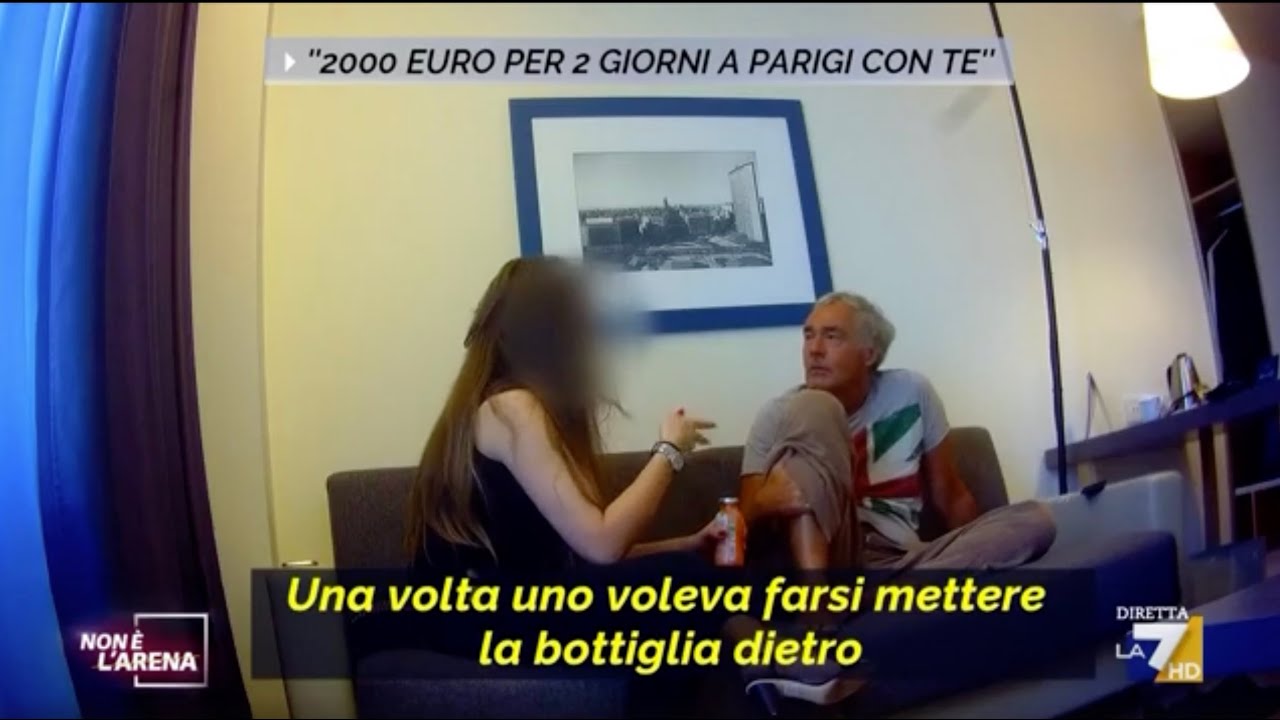 Viaggio nel mondo escort, l'intervista di Giletti: 