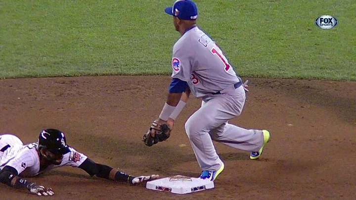 2014 ASG: Alexei steals second in the 7th inning