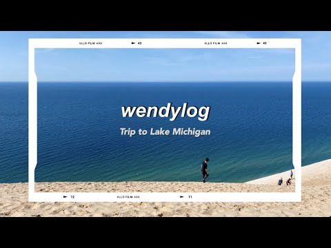 [미국VLOG] Wendylog| Lake Michigan 여행기 | 미시간호 이게 바다야 호수야?