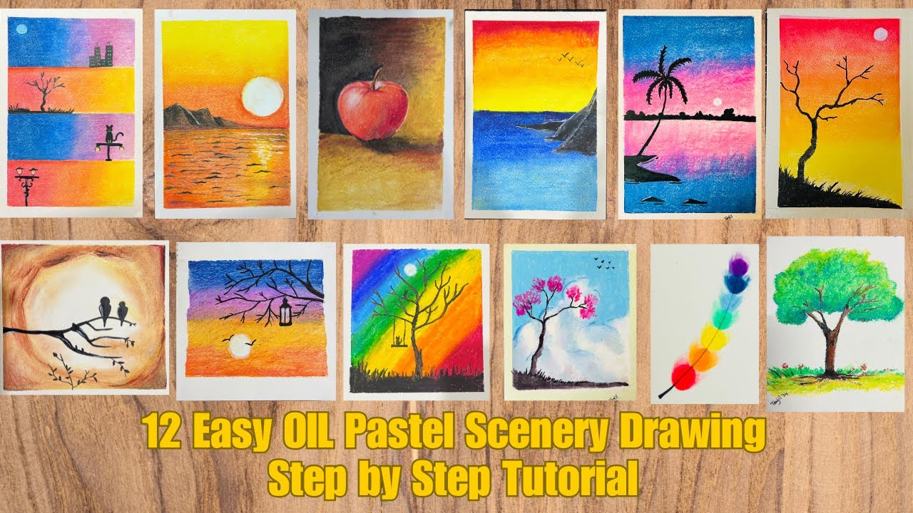 12-beautiful-and-easy-oil-pastel-scenery-drawing-step-by-step-oil