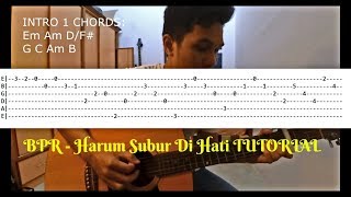 Bpr  Harum Subur Di Hati Intro U0026 Solo Tab