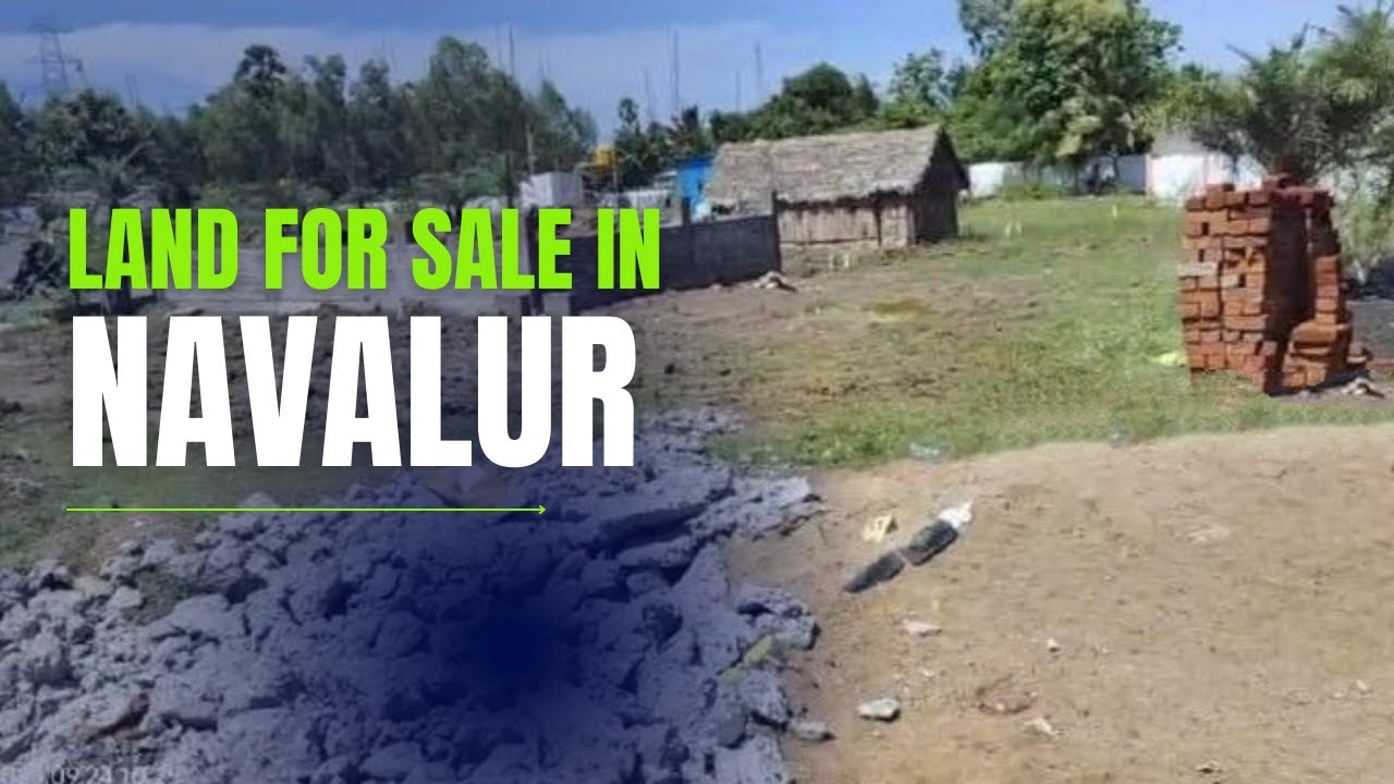 🏚️Residential land for sale in omr navalur plotforsale 📞8807291899