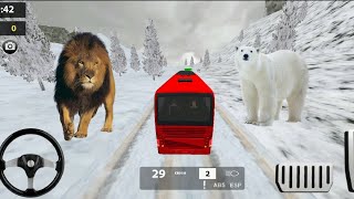 🚌Coach Bus Simulator 2021 - Driving On Snow - #42 Gameplay screenshot 4