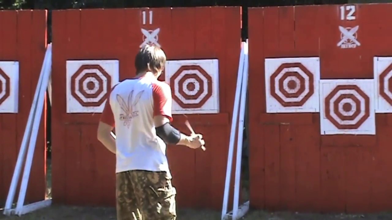 Кубок Америки безоборотка IKTHOF 2016 Gold Cup No spin knife throwing #2