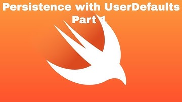 Persistence with UserDefaults, Part 1
