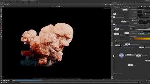 Large Scale Explosion LookDev Using Houdini Viewport