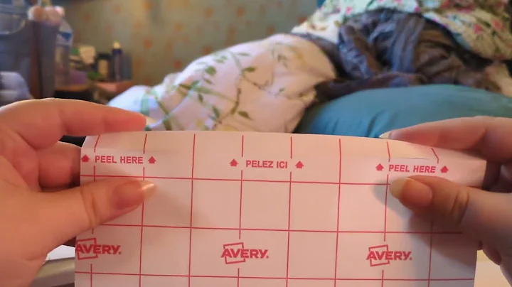 How to Apply Sheet Laminate to Stickers with NO Bubbles or Wrinkles (Squeegee Method)