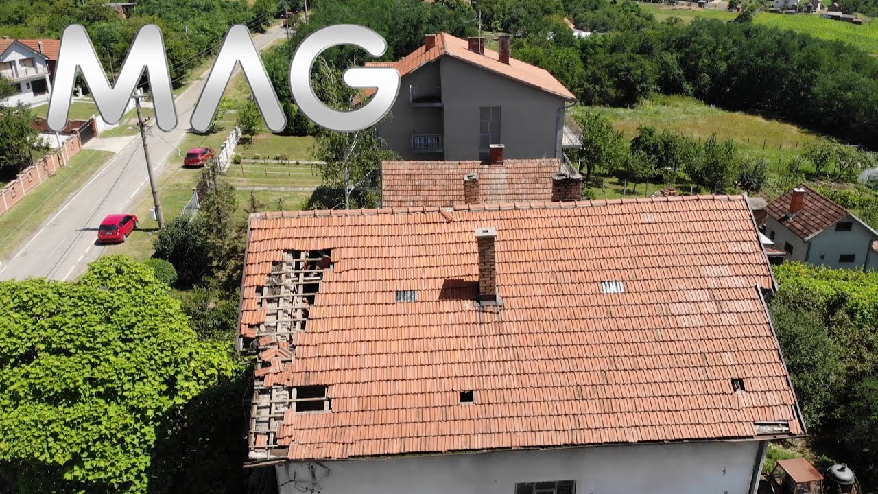 Posledice nevremena u Jasenku, kuće bez crepova