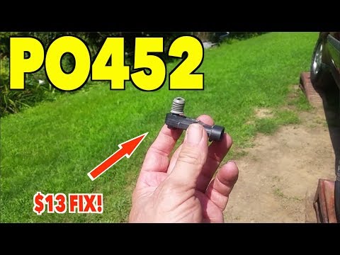 PO452 Fix! .....Fuel tank Pressure regulator.