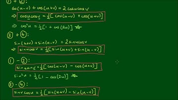 Deriving the Product to Sum Formulas