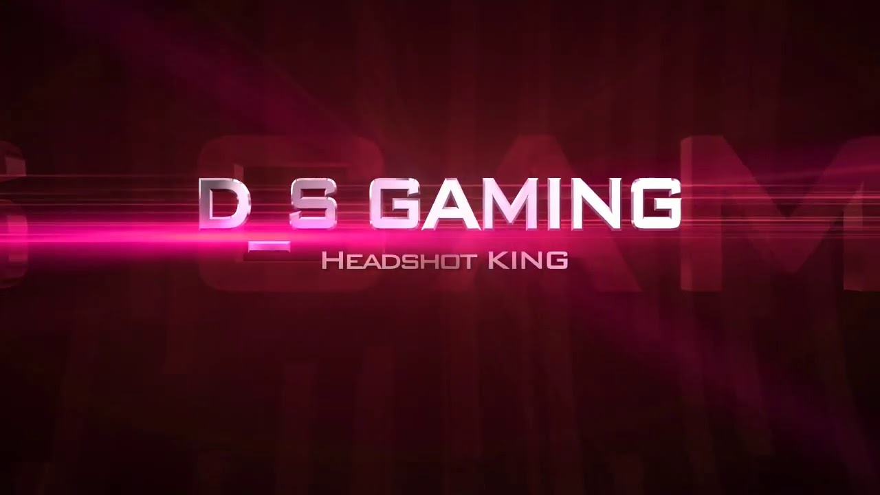 Headshot king gamers new and first intro YouTube