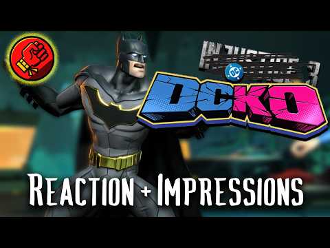A NEW DC Fighting Game!!! ... and it's Not Injustice 3. | DC KO Reaction and Impressions