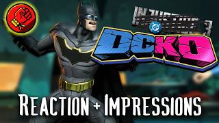 A NEW DC Fighting Game!!! ... and it's Not Injustice 3. | DC KO Reaction and Impressions