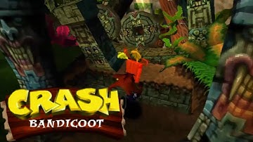 Crash Bandicoot (PS1) 100% - Part 2 - Jungle Rollers