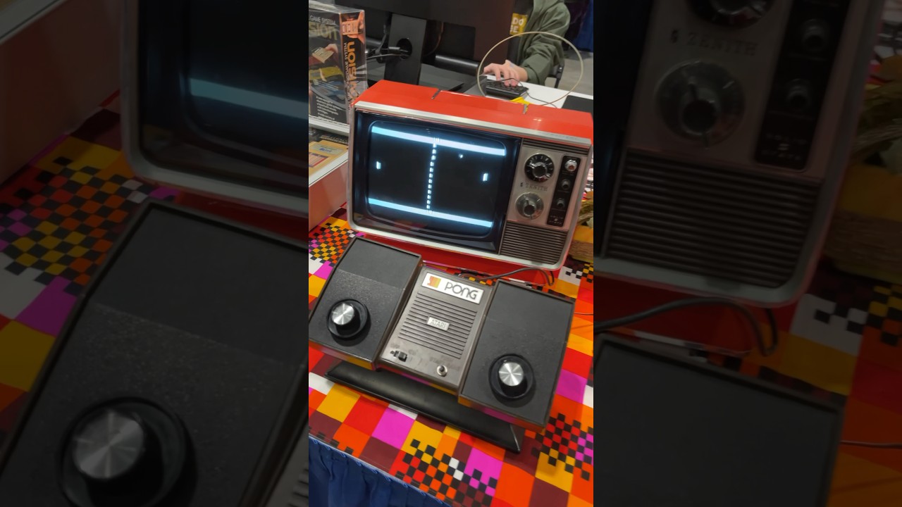 Tonton The late 70s vibe for the classic Atari Pong display has got me 😍! #retrogaming #atari @atari di YouTube Tonton The late 70s vibe for the classic Atari Pong display has got me 😍! #retrogaming #atari @atari di YouTube