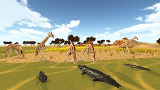 Ultimate Crocodile Simulator - Crocodile Vs Lion, Bear, Buffalo, Cheetah, Hippo, Wolf, Deer #7 screenshot 5