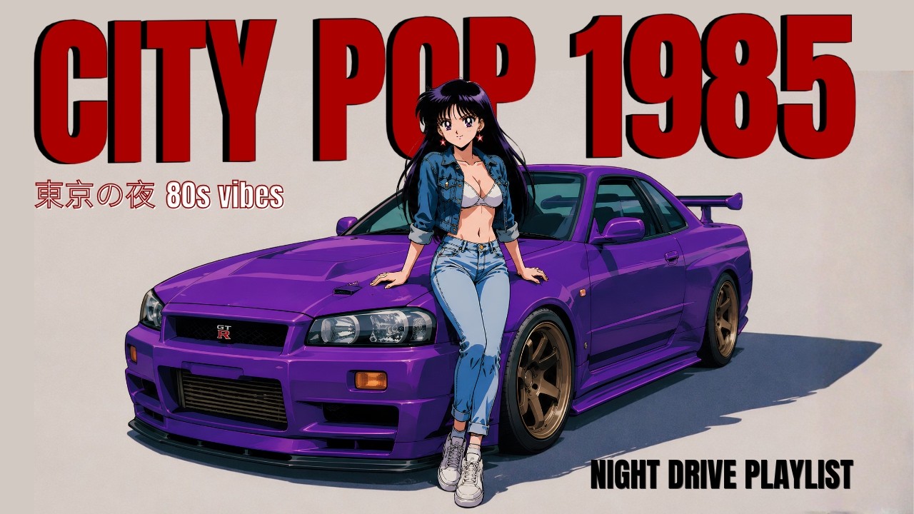 TOKYO MIDNIGHT DRIVE – 80s Japanese City Pop | 懐かしい日本シティ