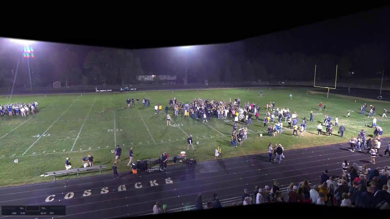 Bridgewater Emery Vs Sioux Valley Football Homecoming YouTube