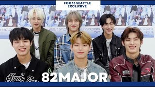 K-Pop newcomers 82MAJOR talk debut experience and first impressions | FOX 13 Seattle