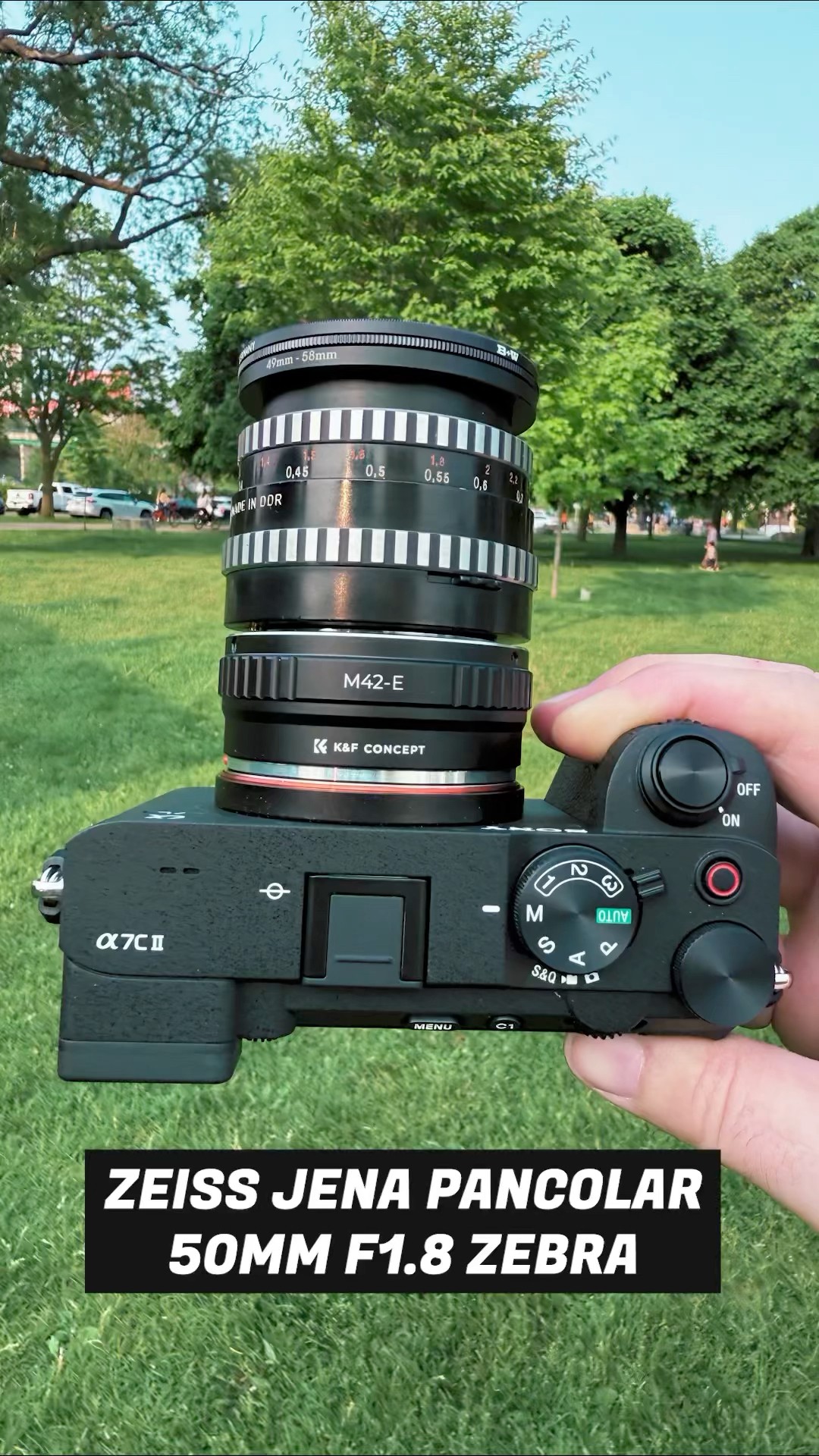 Carl Zeiss Jena 50mm f1.8 Pancolor on Sony A7C II - YouTube