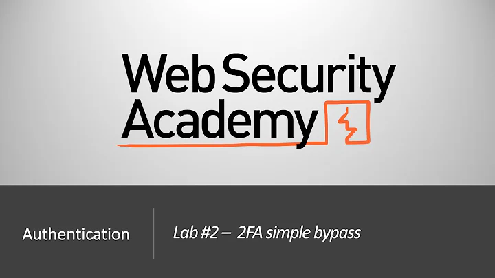 Authentication Vulnerabilities - Lab #2 2FA simple bypass | Long Version