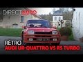 Audi urquattro vs r5 turbo  on refait le match 