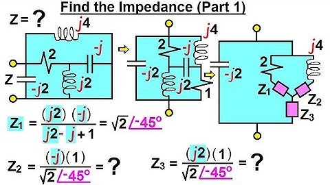 Electrical Engineering: Ch 10 Alternating Voltages & Phasors (78 of 82) Impedance=? (Part 1)