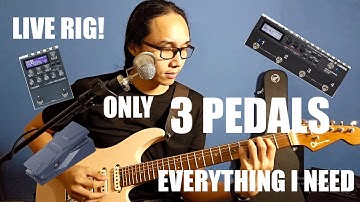 LIVE RIG: ONLY 3 PEDALS | BOSS: IR200, MS3 & EV30