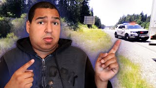 Truck Driver Gets Pulled Over by DOT