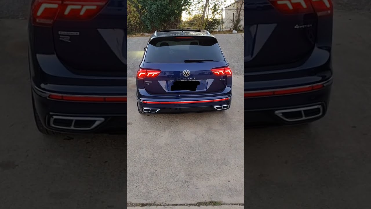 IQ Light Euro Taillights Retrofitted On NAR 22 VW Tiguan SEL R Line